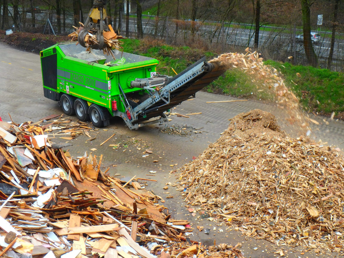 Neuenhauser Targo 3000 Wheel Shredder