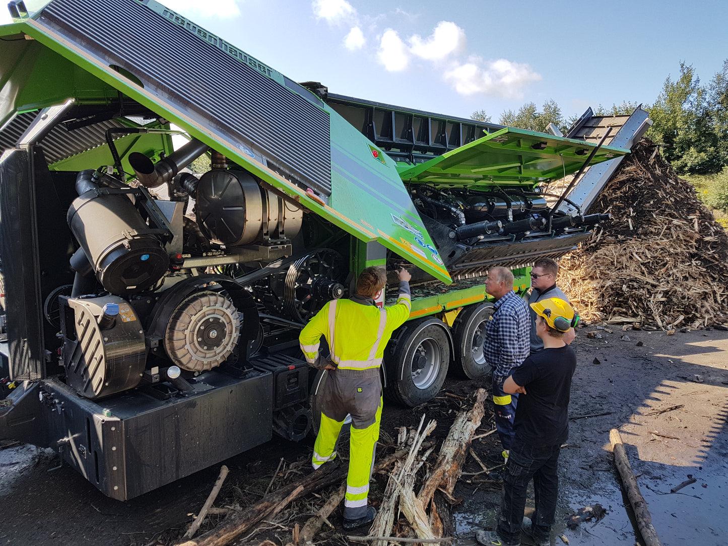 Neuenhauser Targo 3000 Wheel Shredder